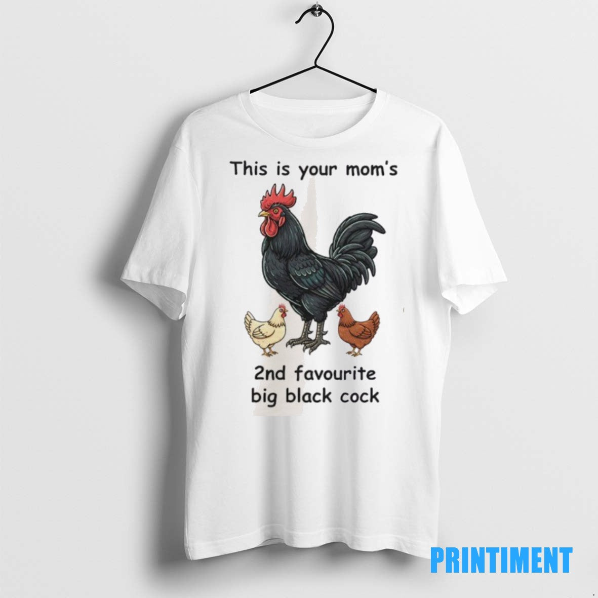 Official This Is Your Moms 2nd Favourite Big Black - Adult & Kids T-Shirts, Sweatshirts & Hoodies apparel design preview 1