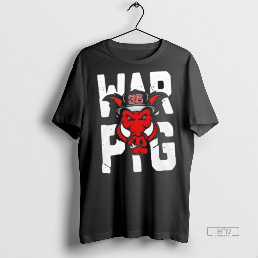 Official Trending Boston Red Sox War Pig 35 2 Sided - Adult & Kids T-Shirts, Sweatshirts & Hoodies apparel design preview 1