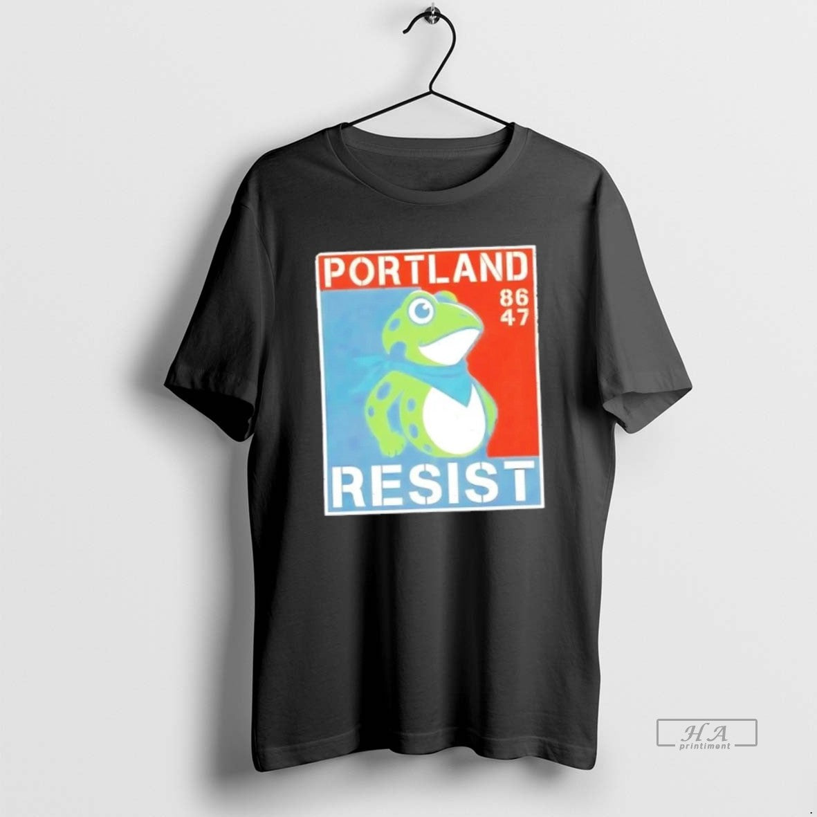 Official Trendy 8647 Resist Portland Frog - Adult & Kids T-Shirts, Sweatshirts & Hoodies apparel design preview 1