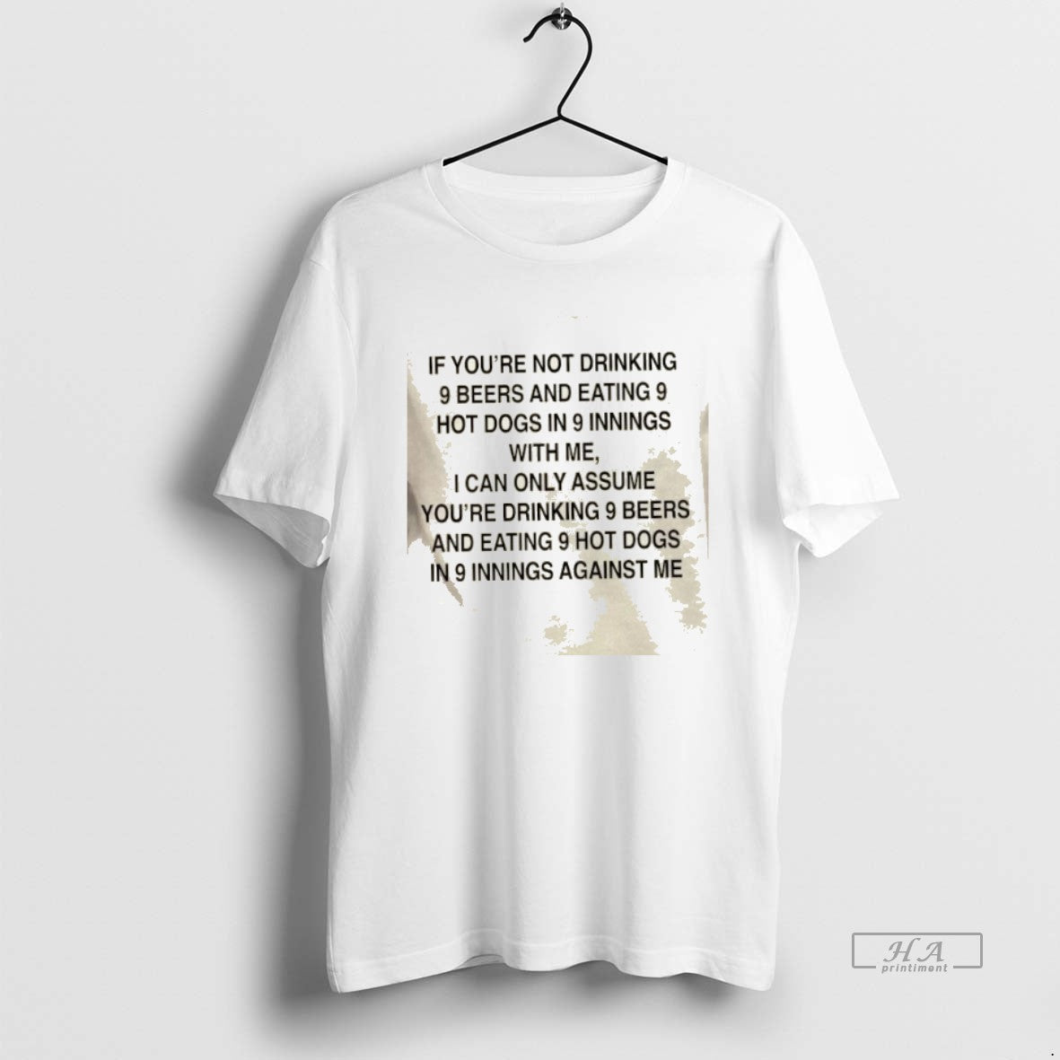 Official Trendy 9 Beers Hot Dogs Innings - Adult & Kids T-Shirts, Sweatshirts & Hoodies apparel design preview 1