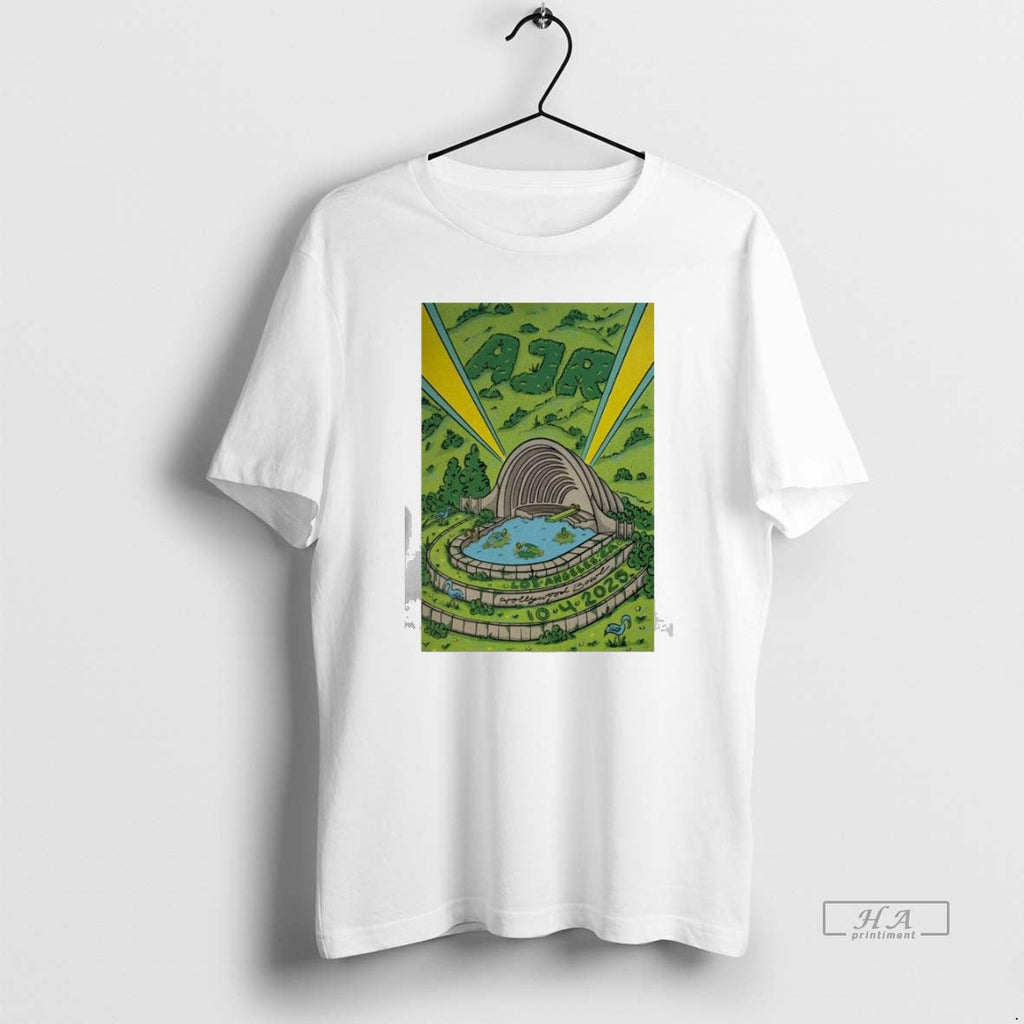 Official Trendy Ajr Hollywood Bowl Los Angeles Ca Oct - Adult & Kids T-Shirts, Sweatshirts & Hoodies apparel design preview 1