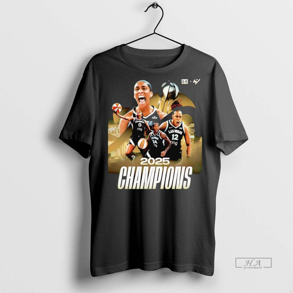 Official Trendy Aja Wilson 2025 Champions Sweater - Adult & Kids T-Shirts, Sweatshirts & Hoodies apparel design preview 1