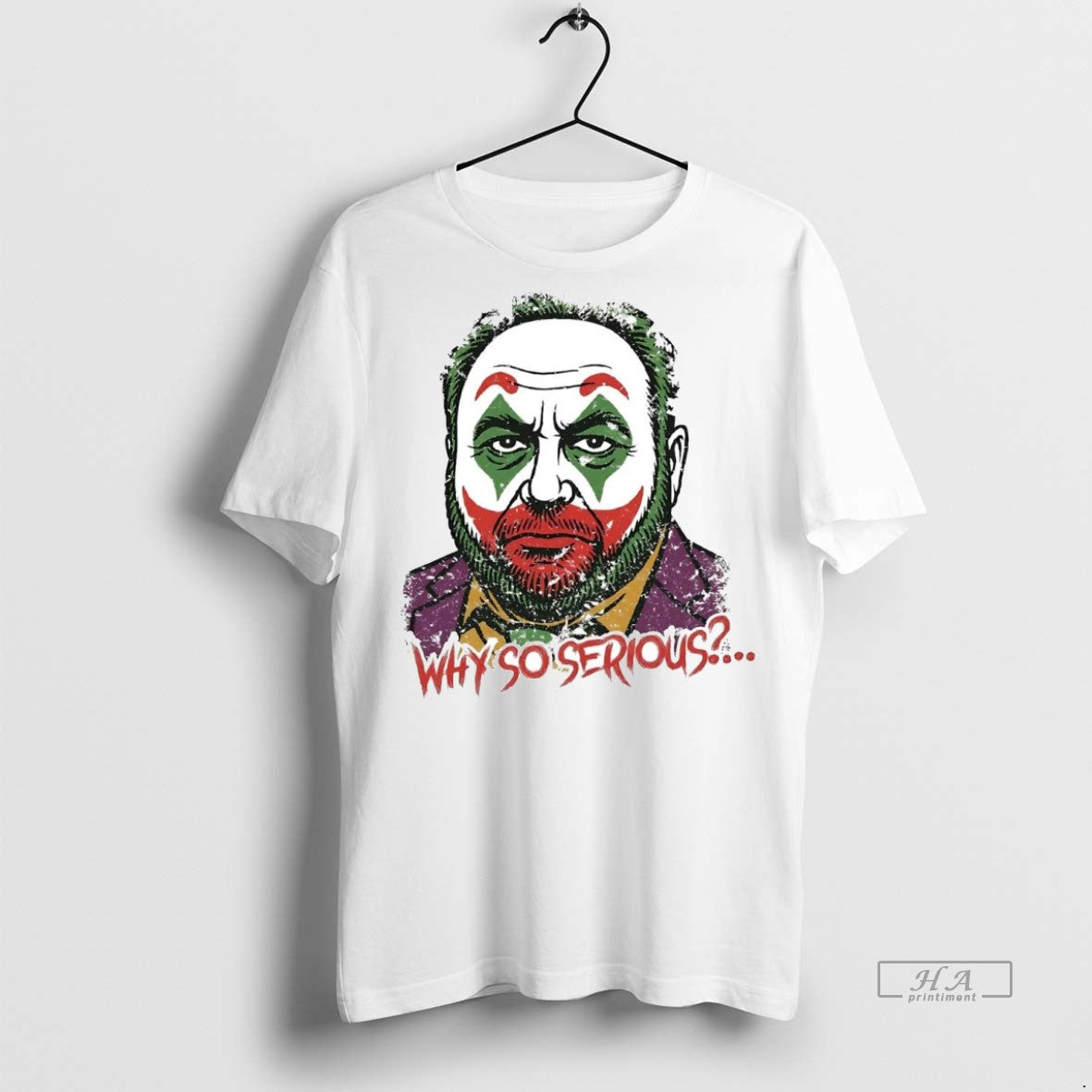 Official Trendy Alex Jones Joker Why So Serious - Adult & Kids T-Shirts, Sweatshirts & Hoodies apparel design preview 1