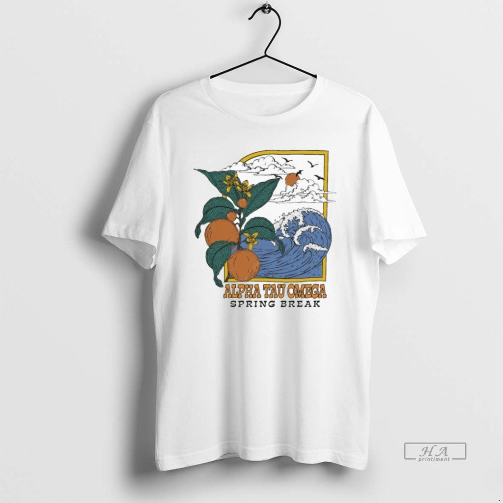 Official Trendy Alpha Tau Omega Spring Break - Adult & Kids T-Shirts, Sweatshirts & Hoodies apparel design preview 1