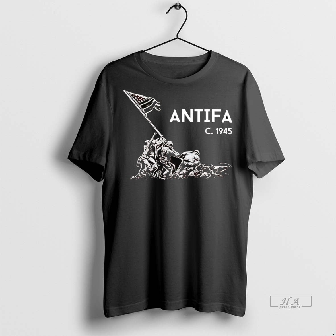 Official Trendy America Veteran Antifa C 1945 Sweater - Adult & Kids T-Shirts, Sweatshirts & Hoodies apparel design preview 1