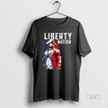Official Trendy American Defiance Liberty Nation - Adult & Kids T-Shirts, Sweatshirts & Hoodies apparel design preview 1