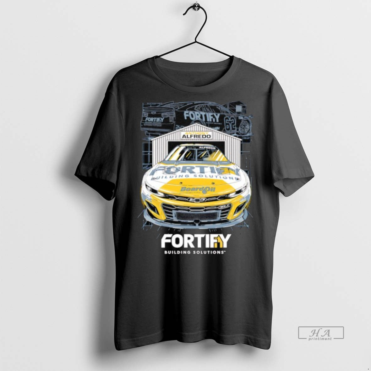 Official Trendy Anthony Alfredo Beard Motorsports - Adult & Kids T-Shirts, Sweatshirts & Hoodies apparel design preview 1
