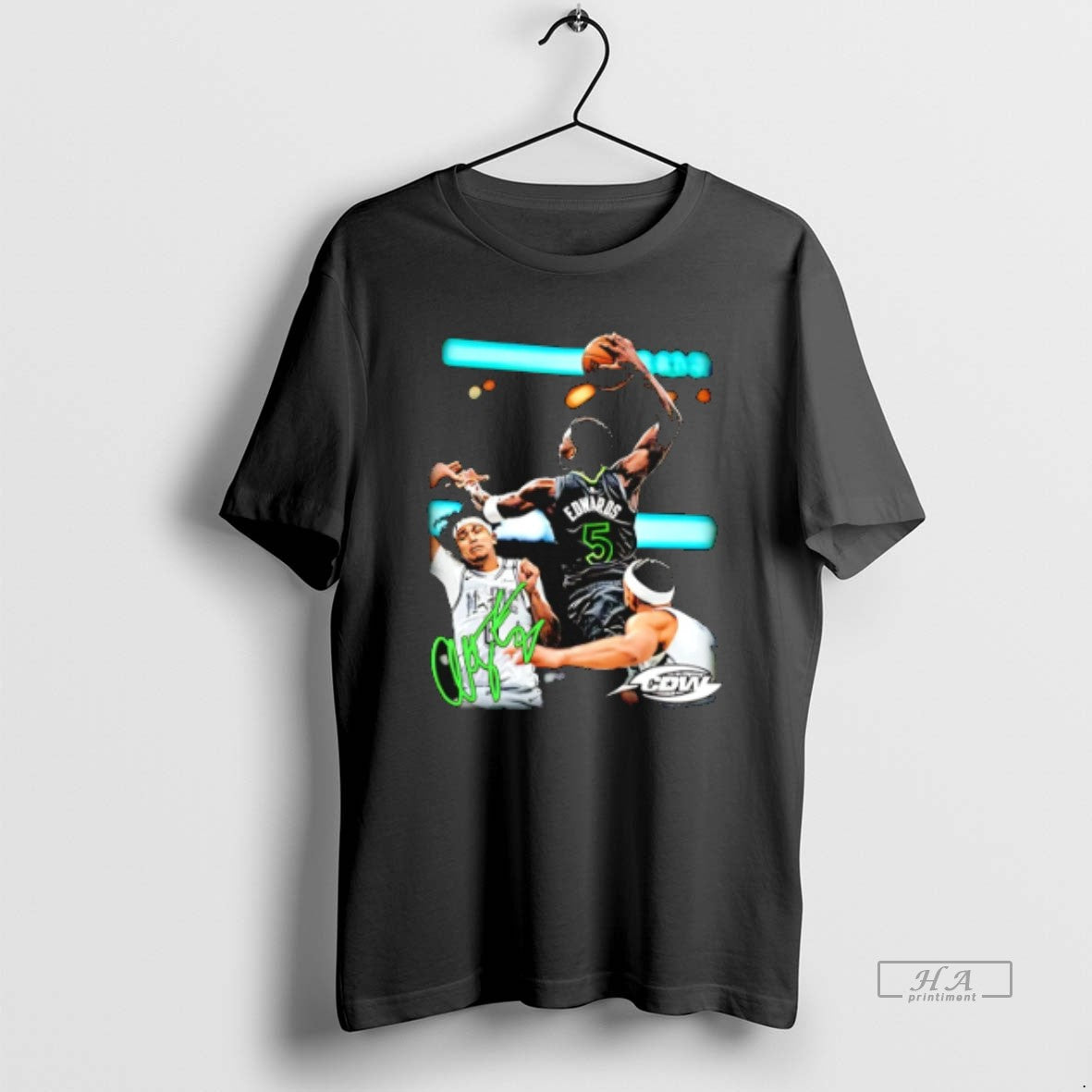 Official Trendy Anthony Edwards Throwing Ball - Adult & Kids T-Shirts, Sweatshirts & Hoodies apparel design preview 1