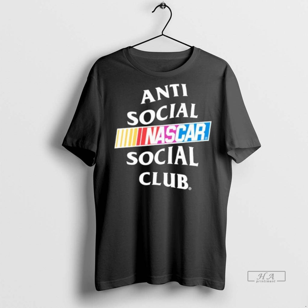 Official Trendy Anti Social Nascar Club Sweater - Adult & Kids T-Shirts, Sweatshirts & Hoodies apparel design preview 1