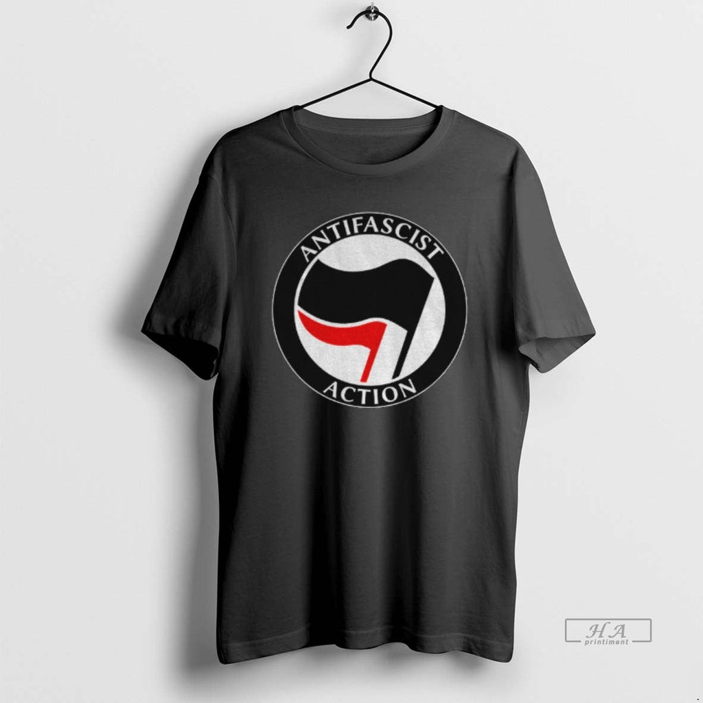 Official Trendy Antifascist Action Flag Logo - Adult & Kids T-Shirts, Sweatshirts & Hoodies apparel design preview 1