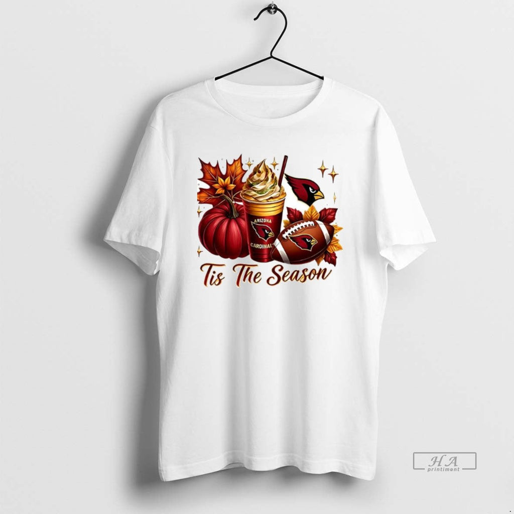 Official Trendy Arizona Cardinals Tis The Season - Adult & Kids T-Shirts, Sweatshirts & Hoodies apparel design preview 1