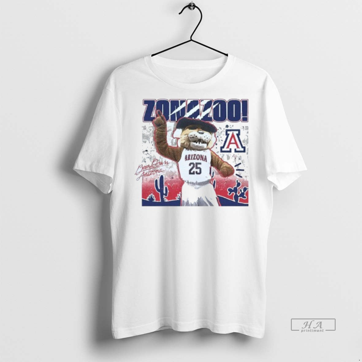 Official Trendy Arizona Zonazoo Wilbur Wildcats Mens - Adult & Kids T-Shirts, Sweatshirts & Hoodies apparel design preview 1
