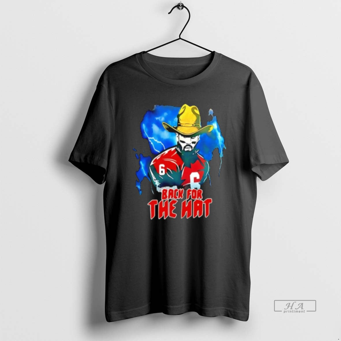 Official Trendy Baker Mayfield Back For The Hat - Adult & Kids T-Shirts, Sweatshirts & Hoodies apparel design preview 1