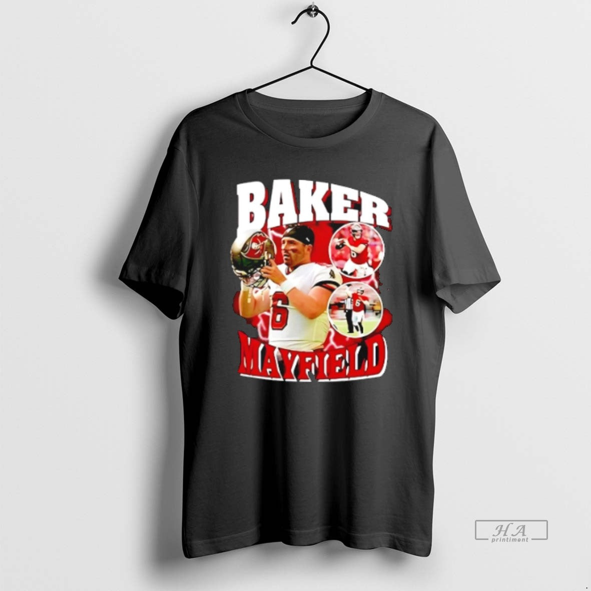 Official Trendy Baker Mayfield Tampa Bay Buccaneers - Adult & Kids T-Shirts, Sweatshirts & Hoodies apparel design preview 1