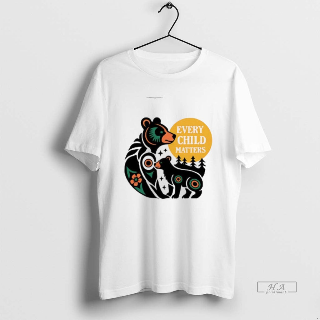 Official Trendy Bear Every Child Matters - Adult & Kids T-Shirts, Sweatshirts & Hoodies apparel design preview 1