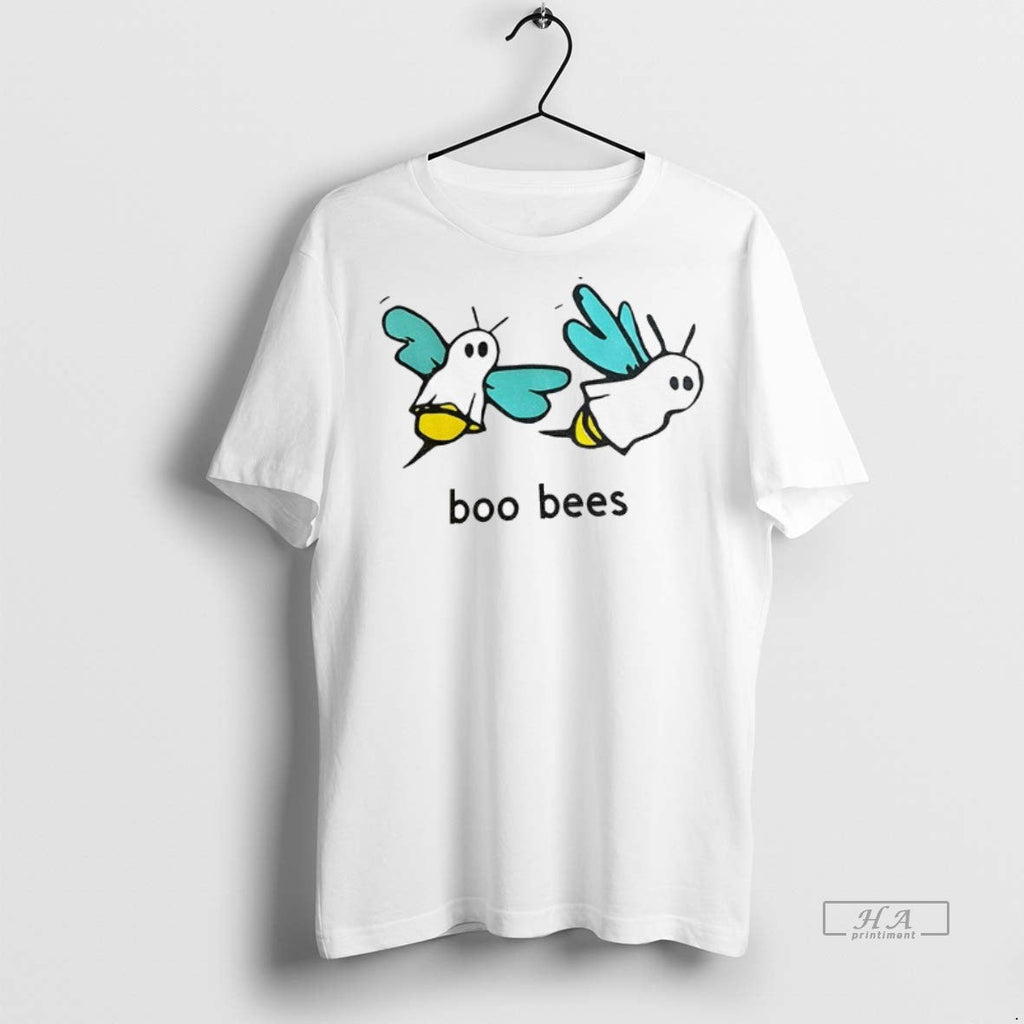 Official Trendy Bee Ghost Boo Bees Halloween 2025 - Adult & Kids T-Shirts, Sweatshirts & Hoodies apparel design preview 1