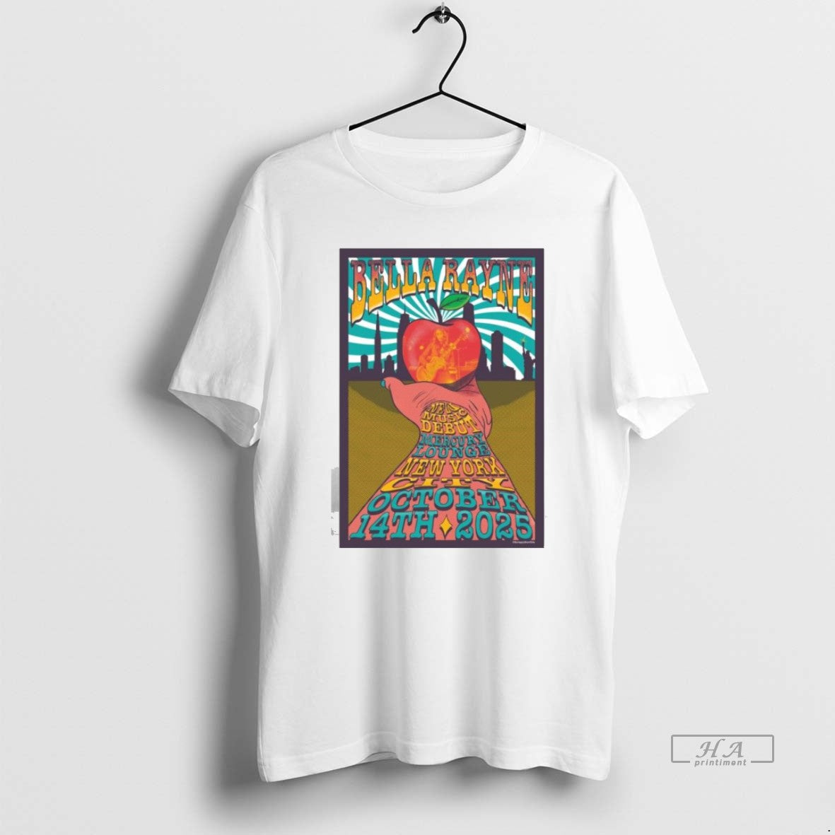 Official Trendy Bella Rayne At Mercury Lounge In New - Adult & Kids T-Shirts, Sweatshirts & Hoodies apparel design preview 1