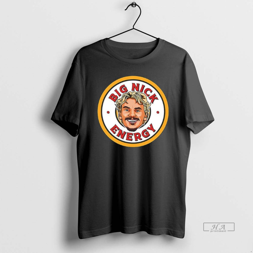 Official Trendy Big Nick Energy Funny - Adult & Kids T-Shirts, Sweatshirts & Hoodies apparel design preview 1
