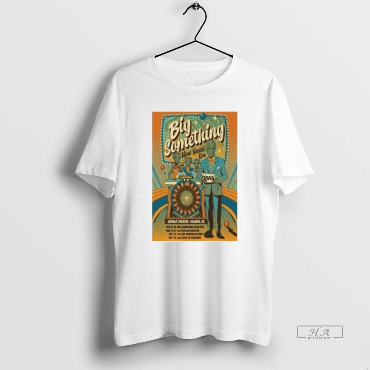 Official Trendy Big Something Raleigh Nc New Years - Adult & Kids T-Shirts, Sweatshirts & Hoodies apparel design preview 1