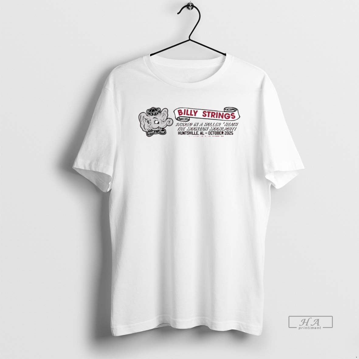 Official Trendy Billy Strings Autumn Tour Parked In A - Adult & Kids T-Shirts, Sweatshirts & Hoodies apparel design preview 1
