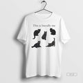 Official Trendy Black Cat This Is Literally Me - Adult & Kids T-Shirts, Sweatshirts & Hoodies apparel design preview 1