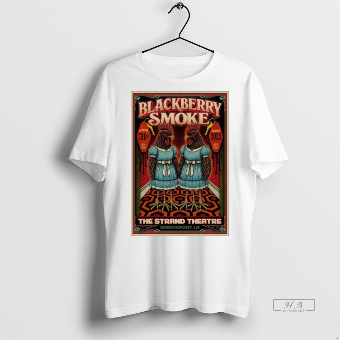 Official Trendy Blackberry Smoke October 31 2025 - Adult & Kids T-Shirts, Sweatshirts & Hoodies apparel design preview 1