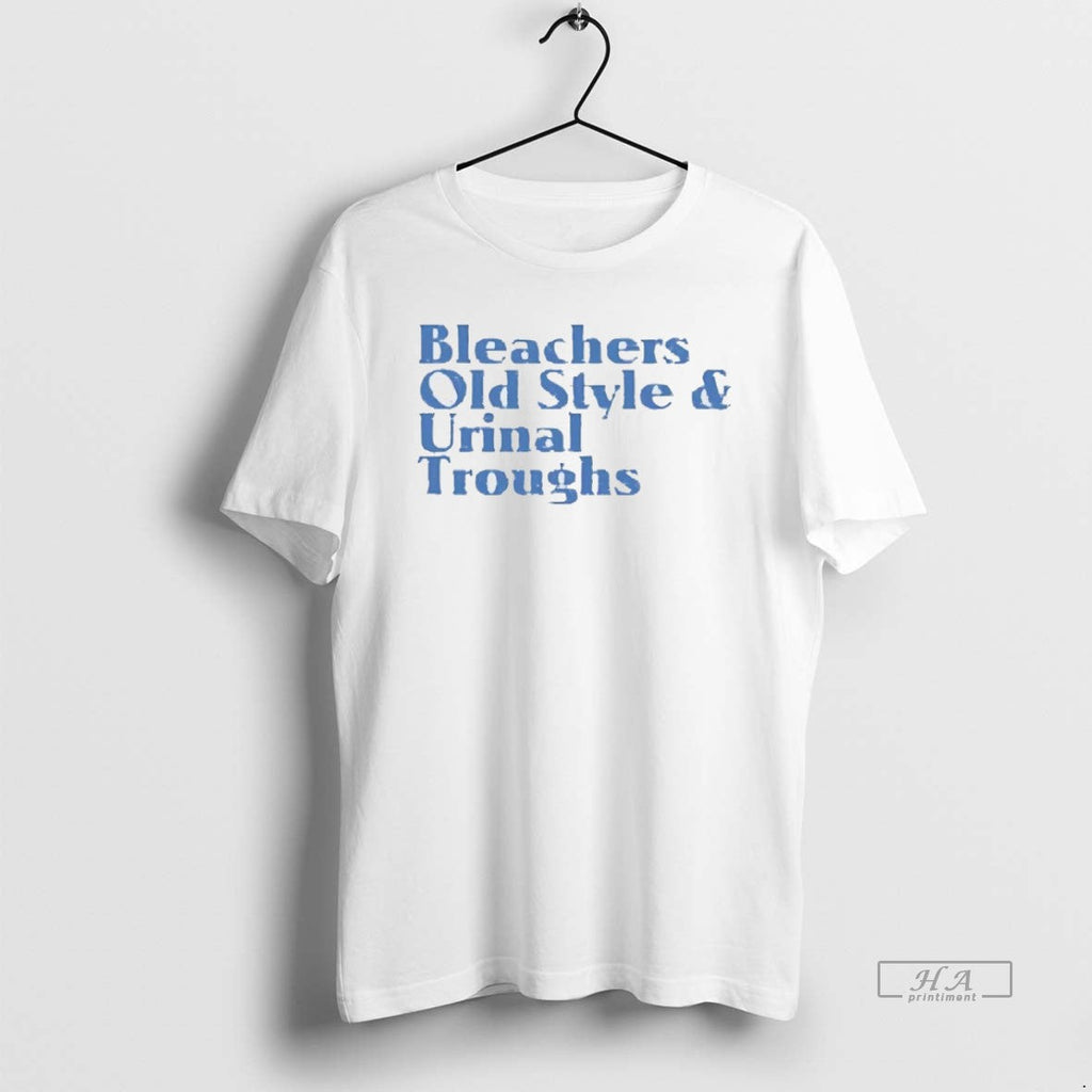 Official Trendy Bleachers Old Style And Urinal - Adult & Kids T-Shirts, Sweatshirts & Hoodies apparel design preview 1