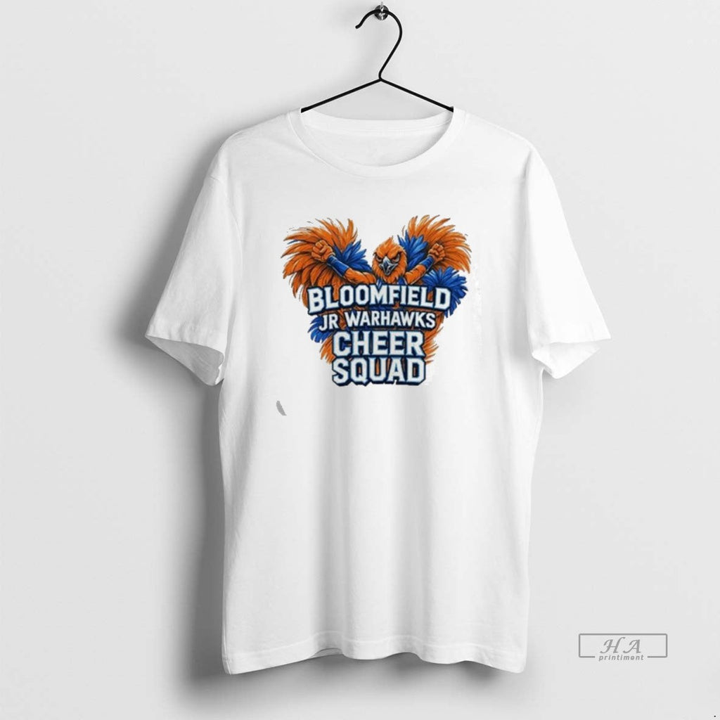 Official Trendy Bloomfield Jr Warhawks Cheer Squad - Adult & Kids T-Shirts, Sweatshirts & Hoodies apparel design preview 1