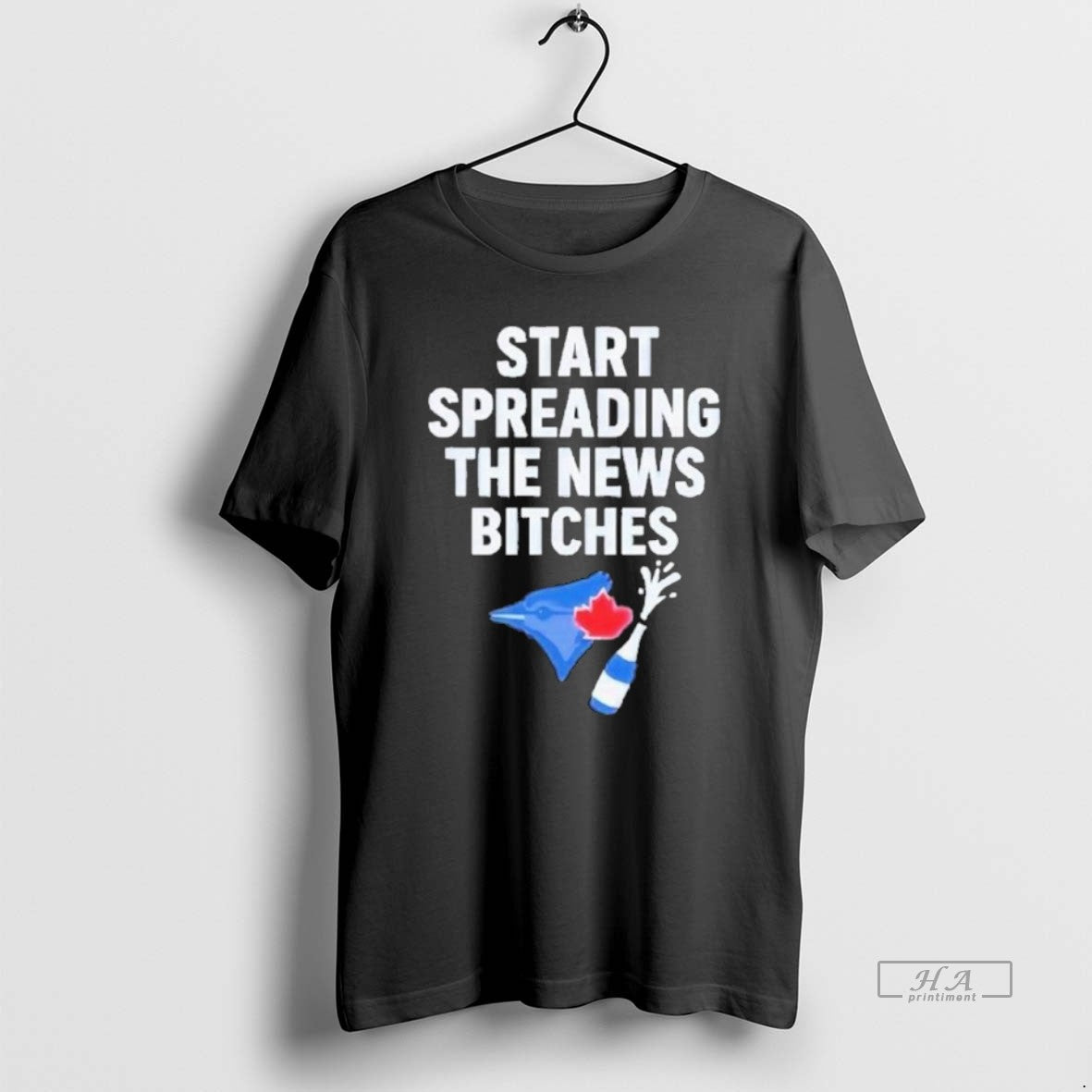 Official Trendy Blue Jays Alcs Start Spreading The - Adult & Kids T-Shirts, Sweatshirts & Hoodies apparel design preview 1