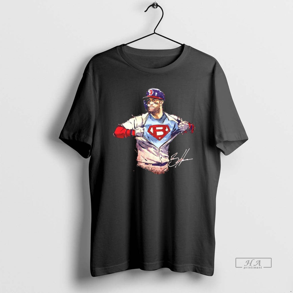 Official Trendy Bryce Harper Inside Me Super - Adult & Kids T-Shirts, Sweatshirts & Hoodies apparel design preview 1