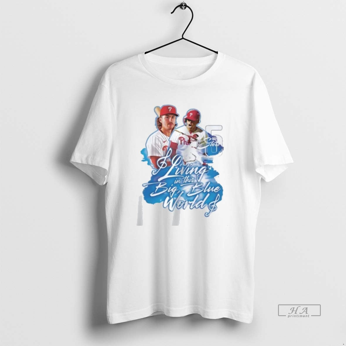 Official Trendy Bryson Stott Living In Big Blue World - Adult & Kids T-Shirts, Sweatshirts & Hoodies apparel design preview 1