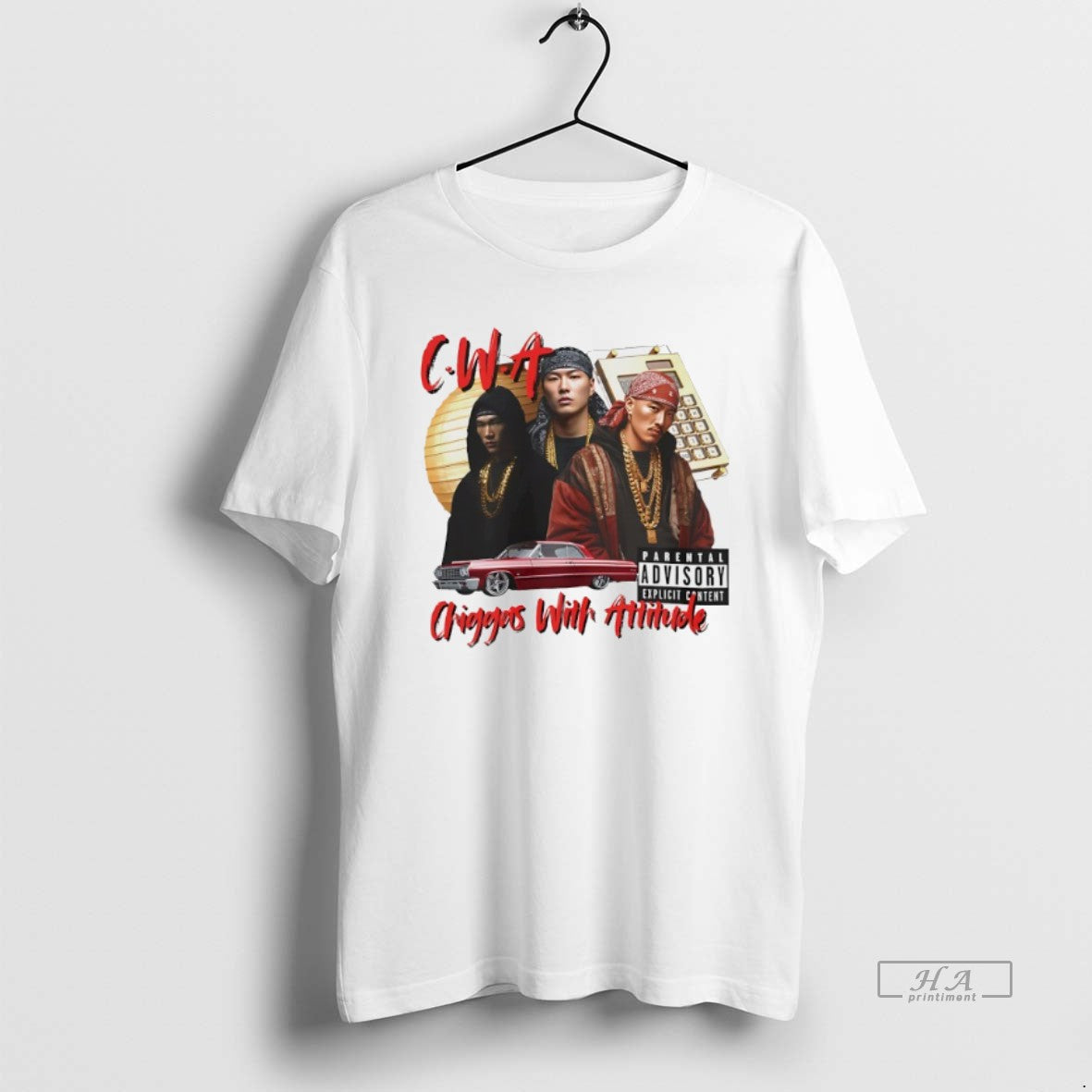 Official Trendy Cwa Chiggas With Attitude - Adult & Kids T-Shirts, Sweatshirts & Hoodies apparel design preview 1