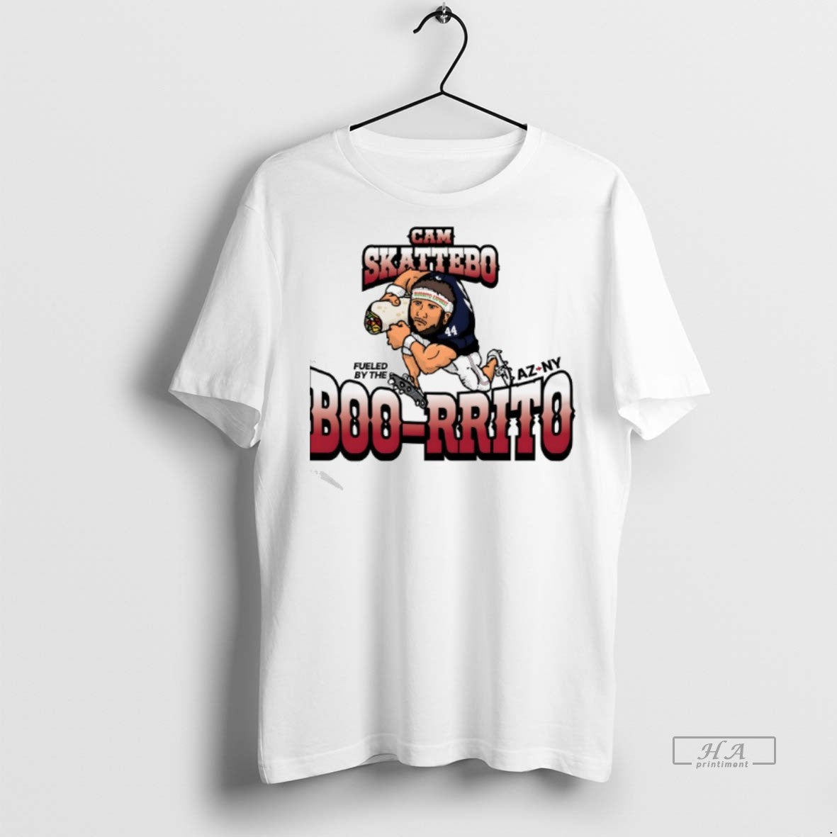 Official Trendy Cam Skattebo Fueled By The Boo Rrito - Adult & Kids T-Shirts, Sweatshirts & Hoodies apparel design preview 1