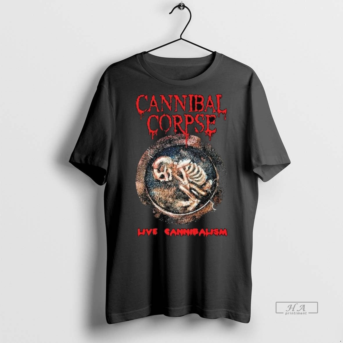 Official Trendy Cannibal Corpse Live Cannibalism 2025 - Adult & Kids T-Shirts, Sweatshirts & Hoodies apparel design preview 1