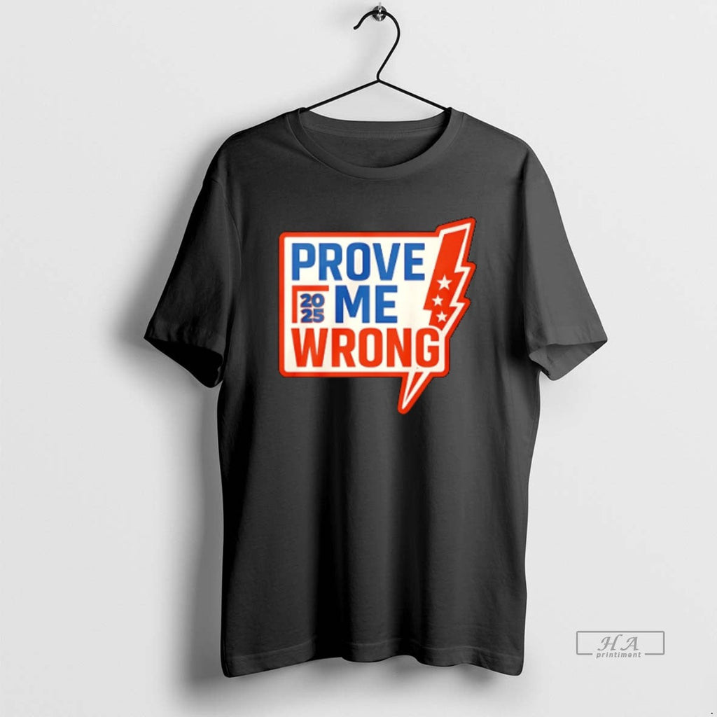 Official Trendy Charlie Kirk Prove Me Wrong 2025 - Adult & Kids T-Shirts, Sweatshirts & Hoodies apparel design preview 1