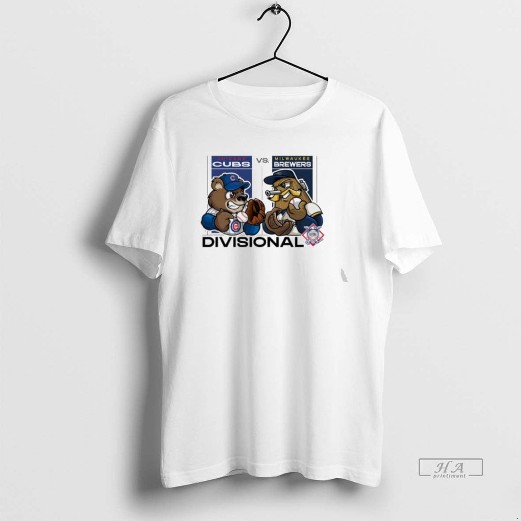 Official Trendy Chicago Cubs Vs Milwaukee Brewers - Adult & Kids T-Shirts, Sweatshirts & Hoodies apparel design preview 1
