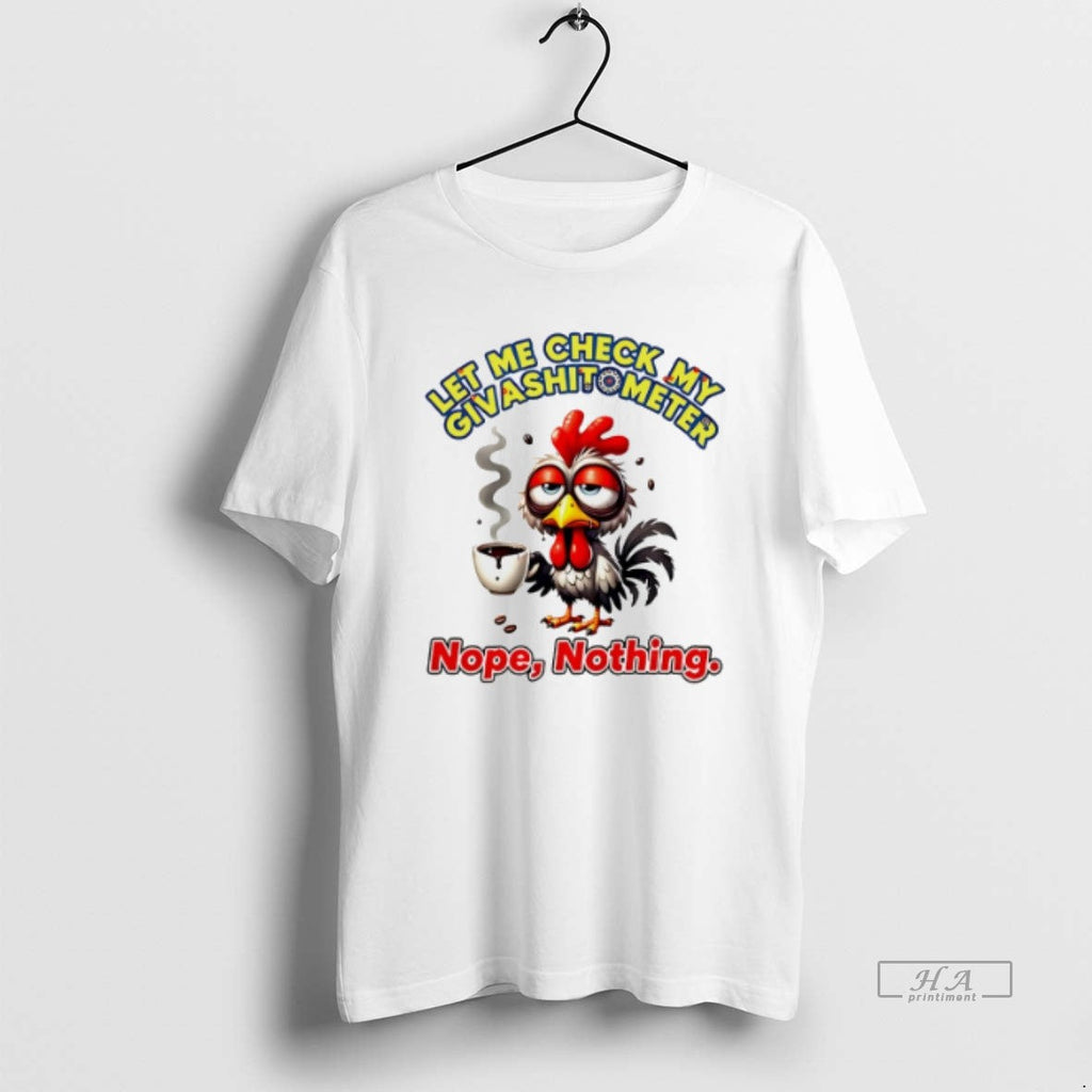 Official Trendy Chicken Let Me Check My - Adult & Kids T-Shirts, Sweatshirts & Hoodies apparel design preview 1