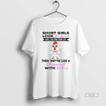 Official Trendy Chicken Short Girls Look So Sweet And - Adult & Kids T-Shirts, Sweatshirts & Hoodies apparel design preview 1
