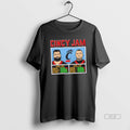Official Trendy Cincy Jam Kelce And Cincinnati - Adult & Kids T-Shirts, Sweatshirts & Hoodies apparel design preview 1