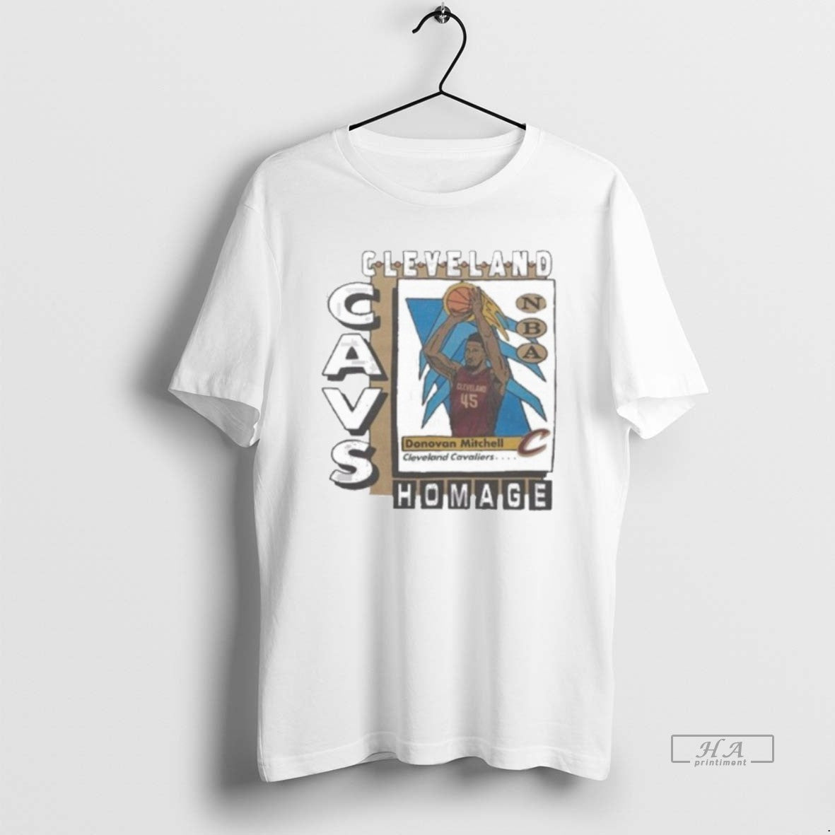 Official Trendy Cleveland Cavaliers Trading Card - Adult & Kids T-Shirts, Sweatshirts & Hoodies apparel design preview 1
