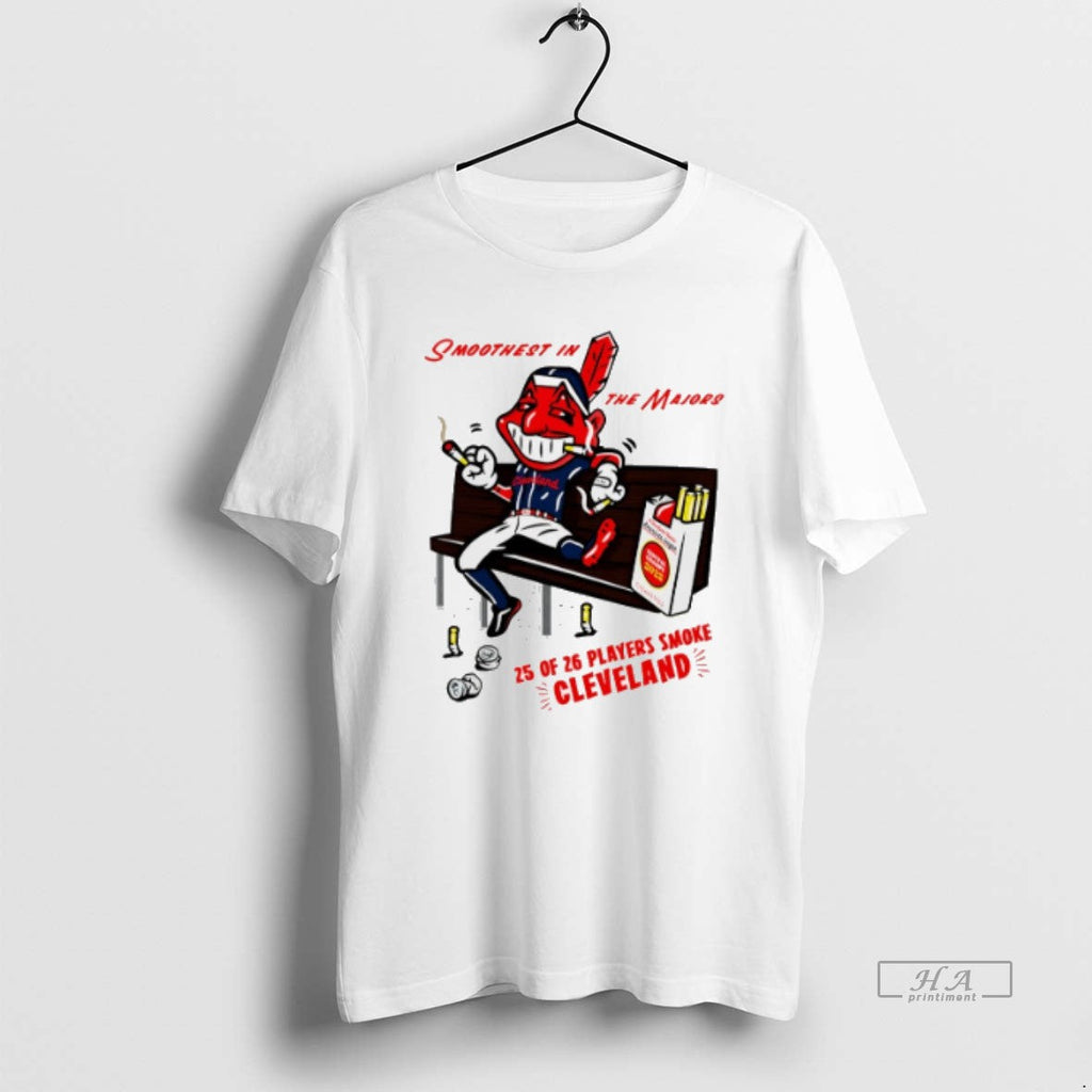 Official Trendy Cleveland Guardians Smoothest In The - Adult & Kids T-Shirts, Sweatshirts & Hoodies apparel design preview 1