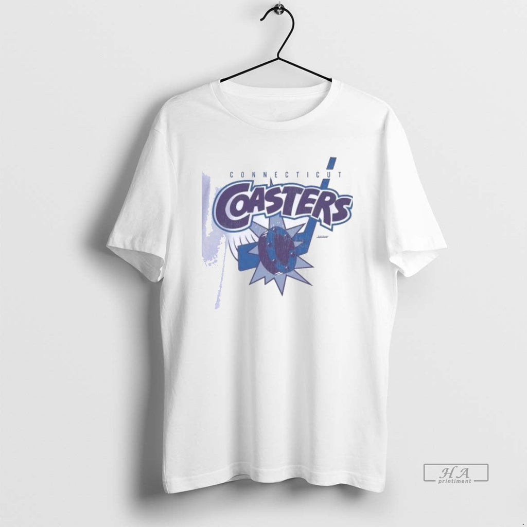 Official Trendy Connecticut Coasters Roller Hockey - Adult & Kids T-Shirts, Sweatshirts & Hoodies apparel design preview 1
