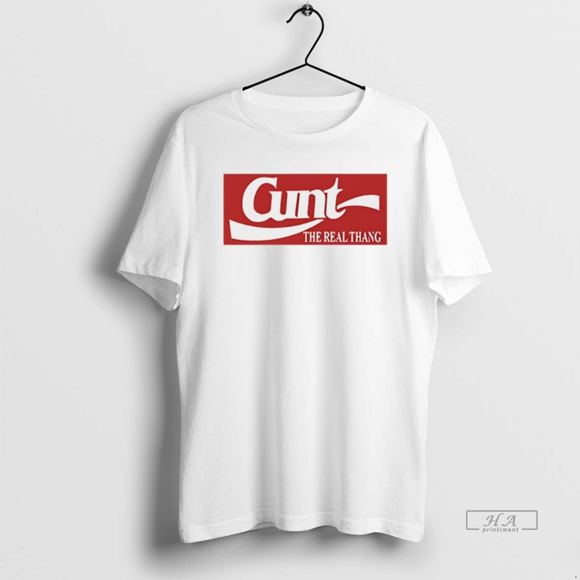 Official Trendy Cunt The Real Thang - Adult & Kids T-Shirts, Sweatshirts & Hoodies apparel design preview 1