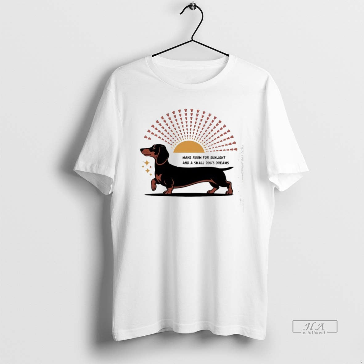 Official Trendy Dachshund Make Room For Sunlight And - Adult & Kids T-Shirts, Sweatshirts & Hoodies apparel design preview 1