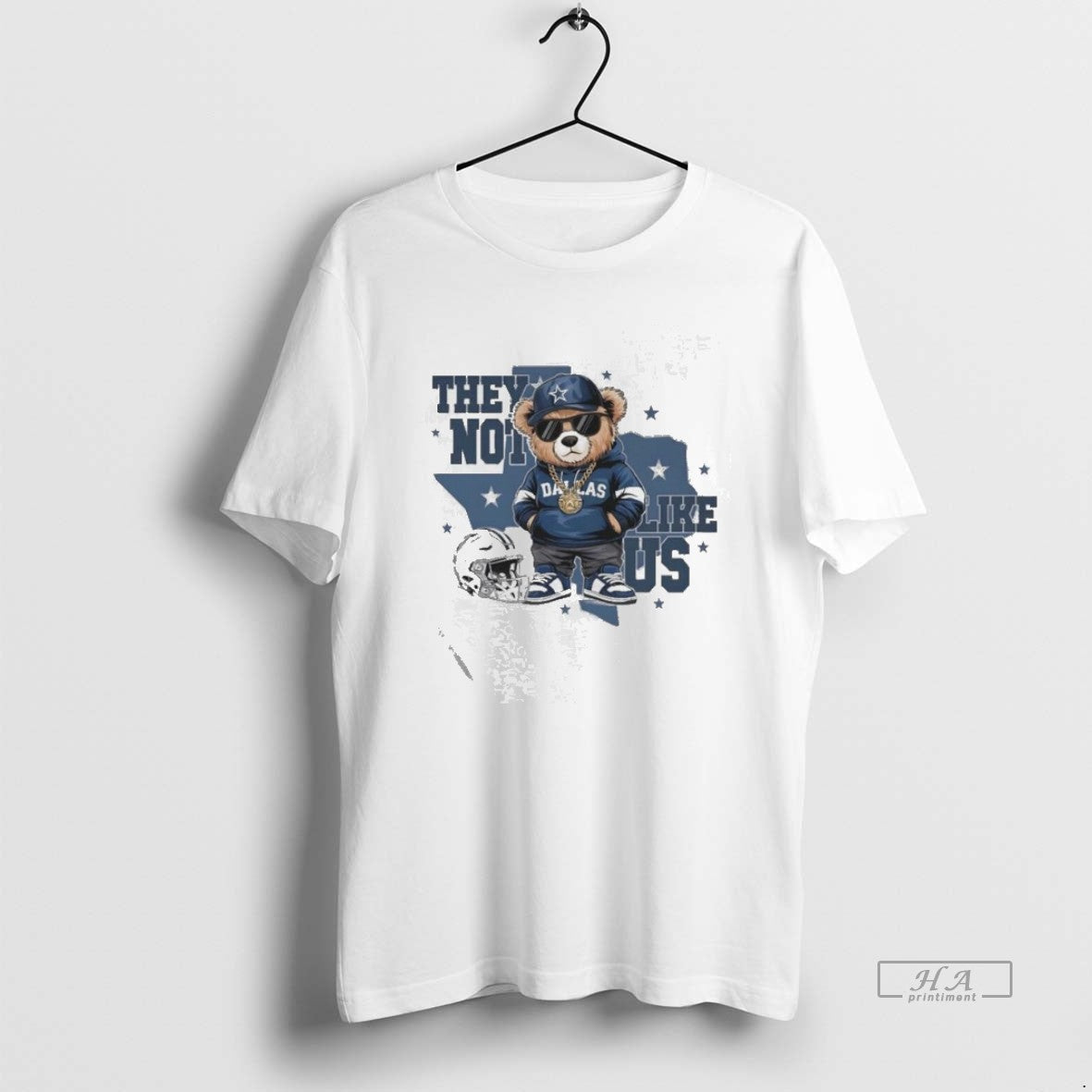 Official Trendy Dallas Cowboys Mascot Fan They Not - Adult & Kids T-Shirts, Sweatshirts & Hoodies apparel design preview 1