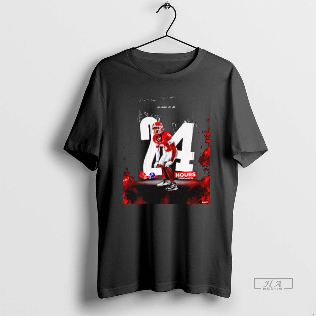 Official Trendy Daylen Everette Georgia Bulldogs 24 - Adult & Kids T-Shirts, Sweatshirts & Hoodies apparel design preview 1