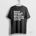Official Trendy Denver Neighborhoods Names Baker - Adult & Kids T-Shirts, Sweatshirts & Hoodies apparel design preview 1