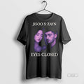 Official Trendy Design Isoo X Zayn Eyes Cloed Music - Adult & Kids T-Shirts, Sweatshirts & Hoodies apparel design preview 1