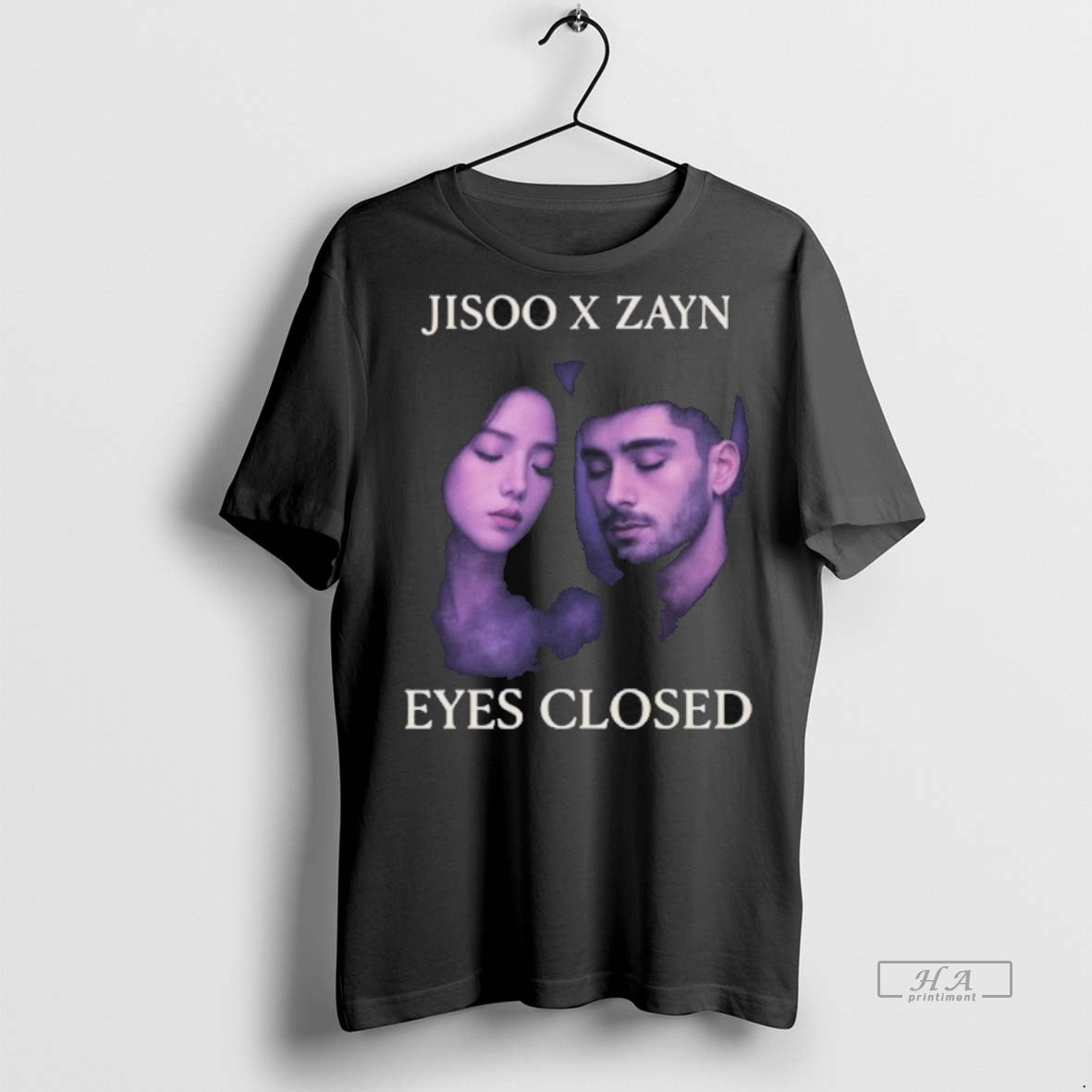 Official Trendy Design Isoo X Zayn Eyes Cloed Music - Adult & Kids T-Shirts, Sweatshirts & Hoodies apparel design preview 1