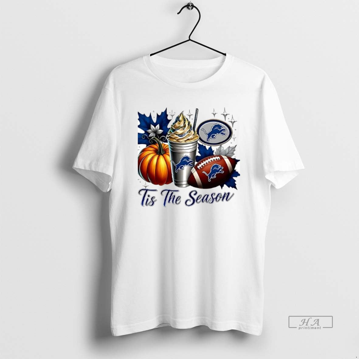Official Trendy Detroit Lions Tis The Season - Adult & Kids T-Shirts, Sweatshirts & Hoodies apparel design preview 1